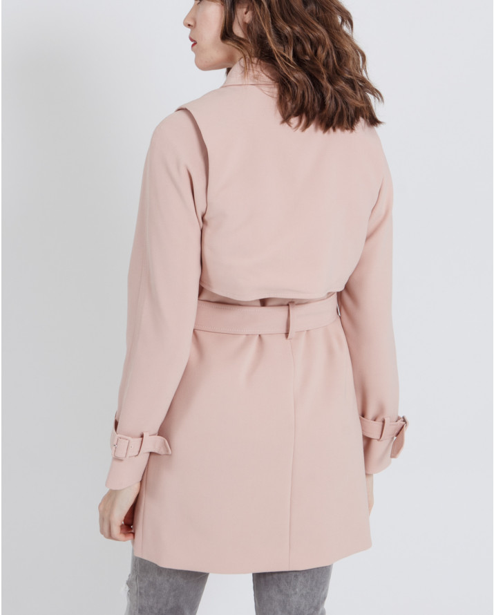 【silvian-heach】雙排扣風衣