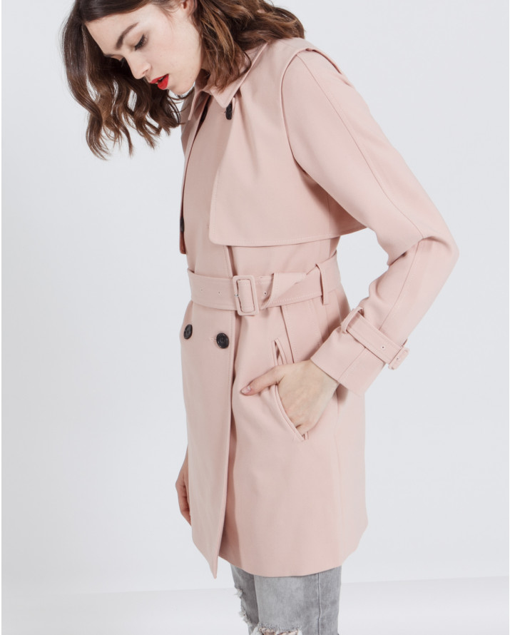 【silvian-heach】雙排扣風衣