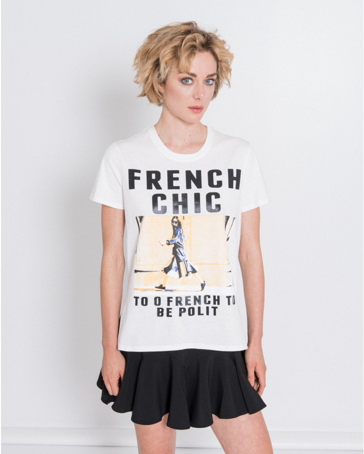 【silvian-heach】法式優雅短袖T恤