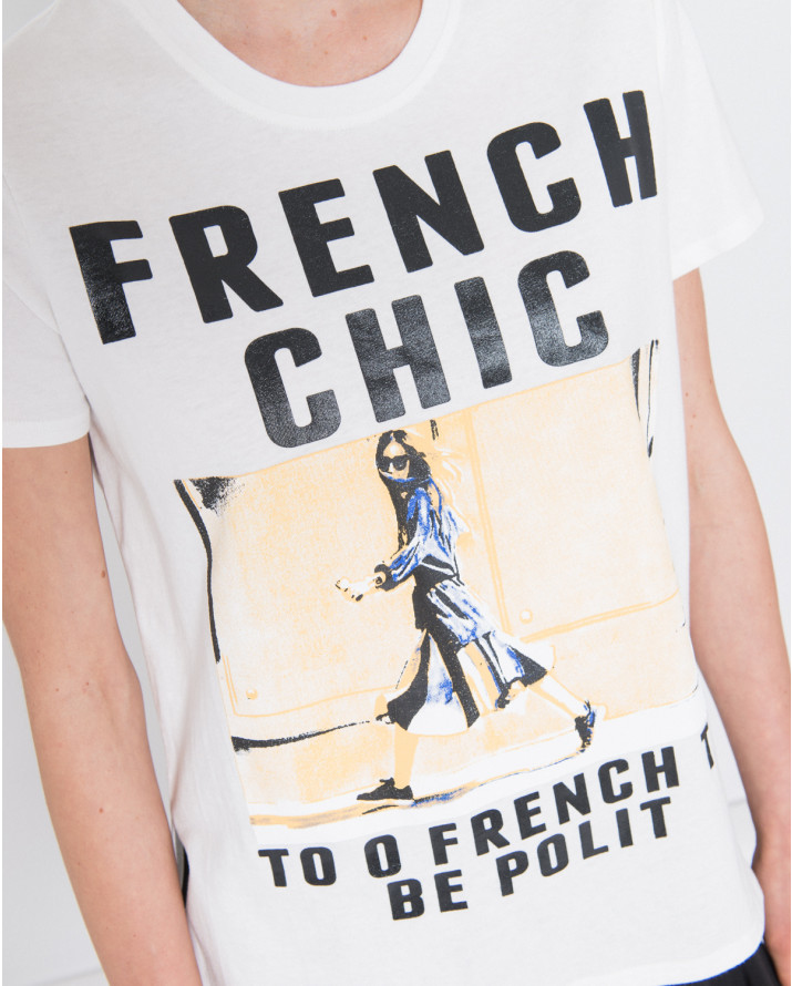 【silvian-heach】法式優雅短袖T恤