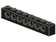 3702 Technic, Brick 1 x 8 with Holes