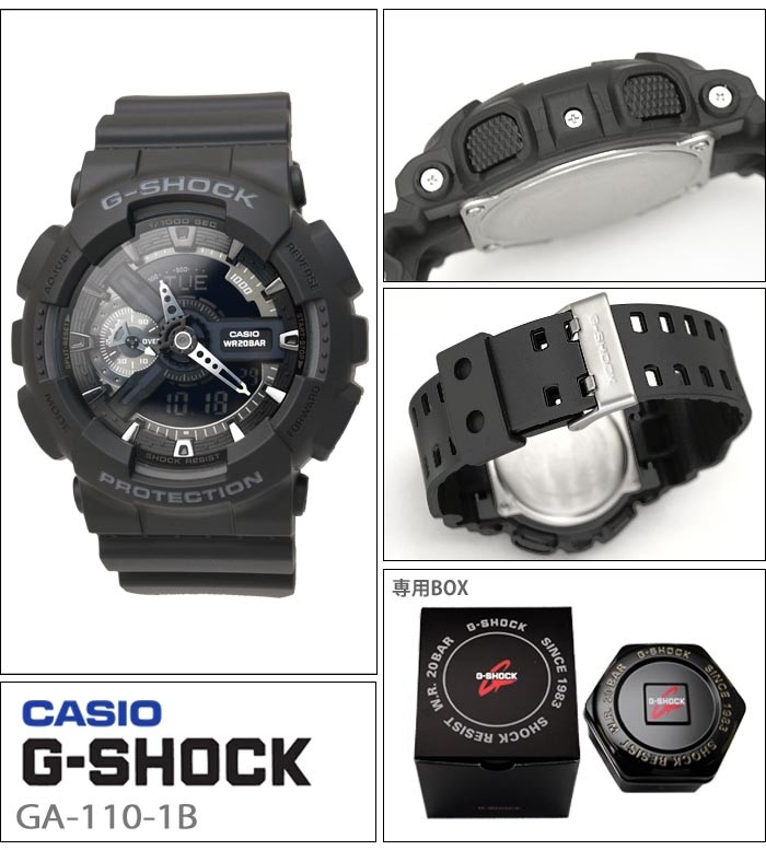 Buy Casio G Shock Ga 110 1b Black Men S Watch