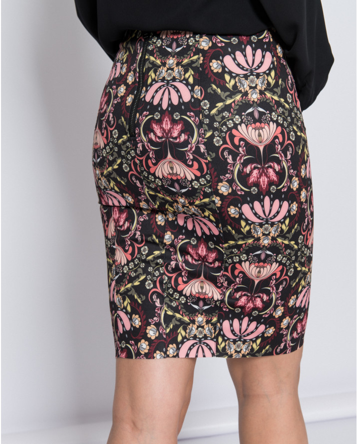 【silvian-heach】古典對稱紋飾窄裙