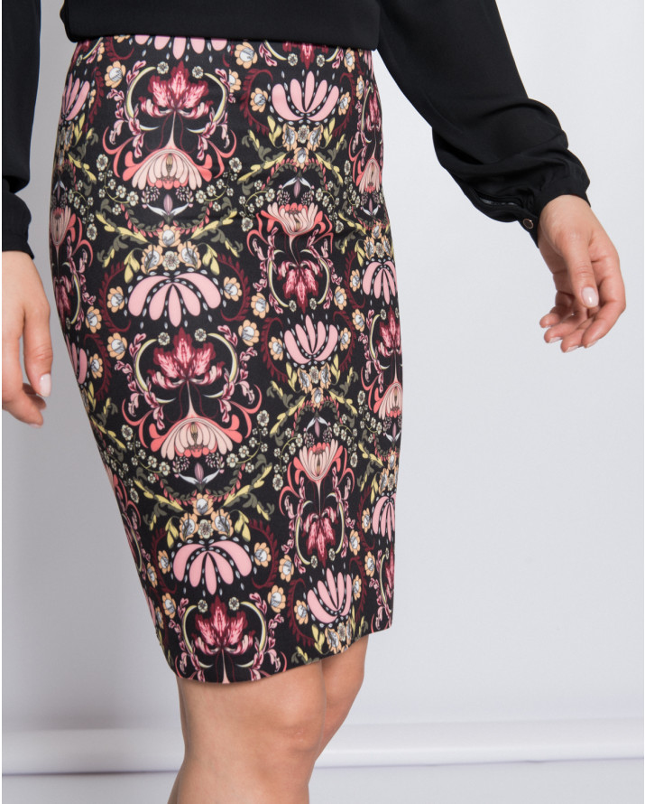 【silvian-heach】古典對稱紋飾窄裙