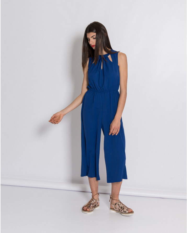 【silvian-heach】鎖骨鏤空無袖連身褲