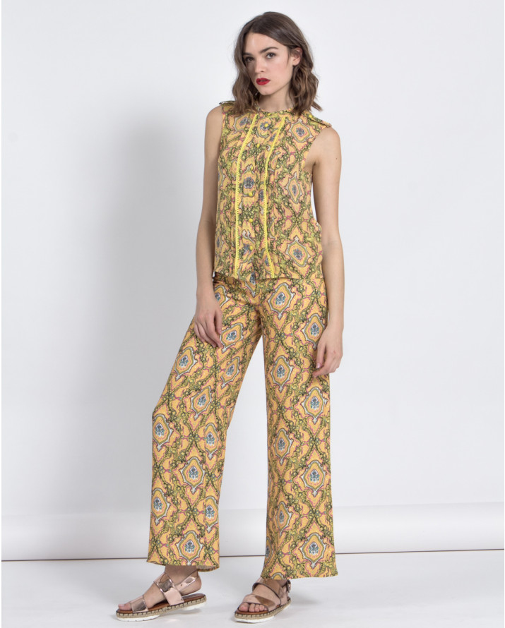 【silvian-heach】古典圖騰印花背心