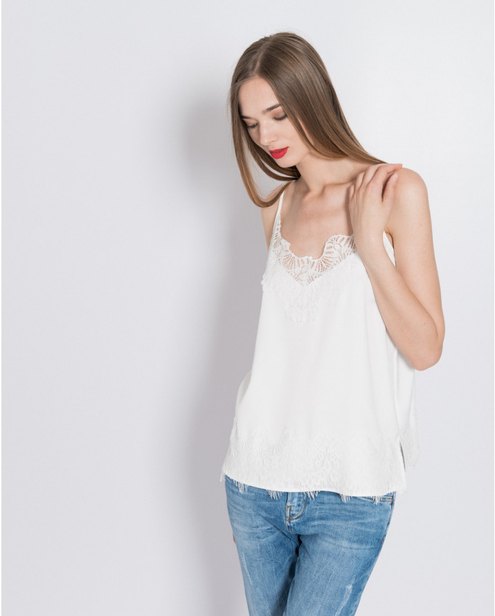 【silvian-heach】蕾絲細肩背心