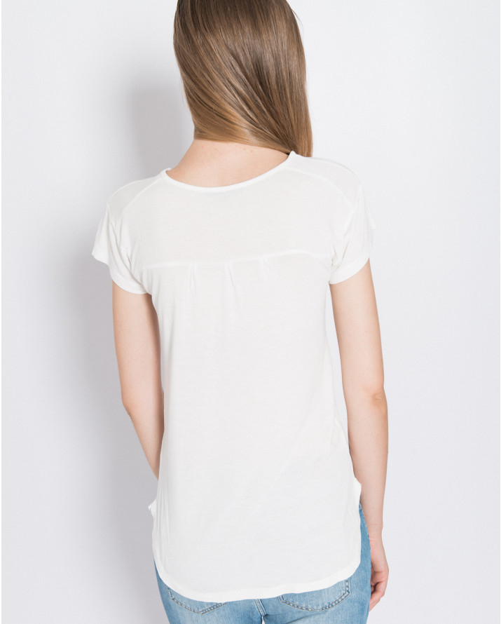 【silvian-heach】亮片花瓣短袖T恤