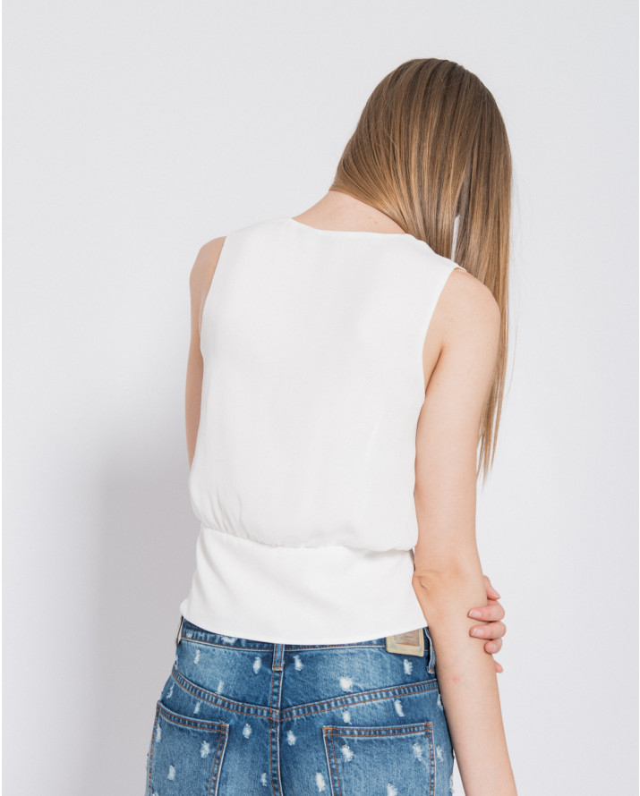 【silvian-heach】V領交疊背心