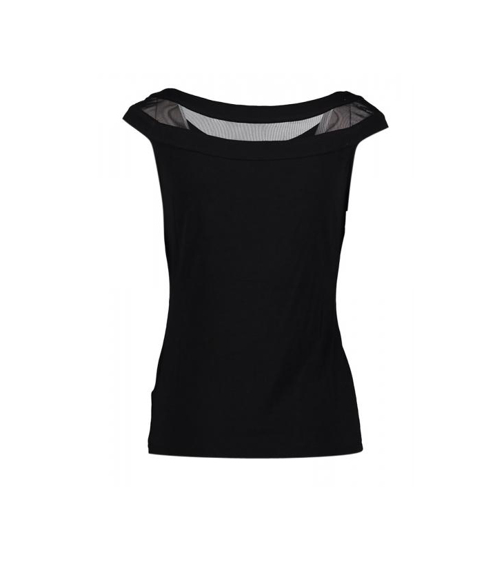 【KOCCA】合身翻領透膚上衣