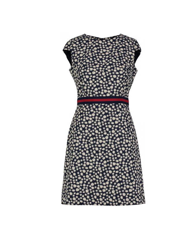 【KOCCA】滿版印花氣質小洋裝