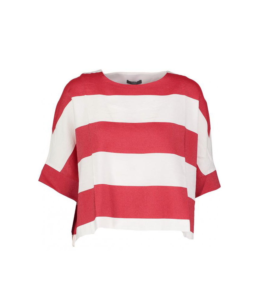 【KOCCA】條紋寬版上衣