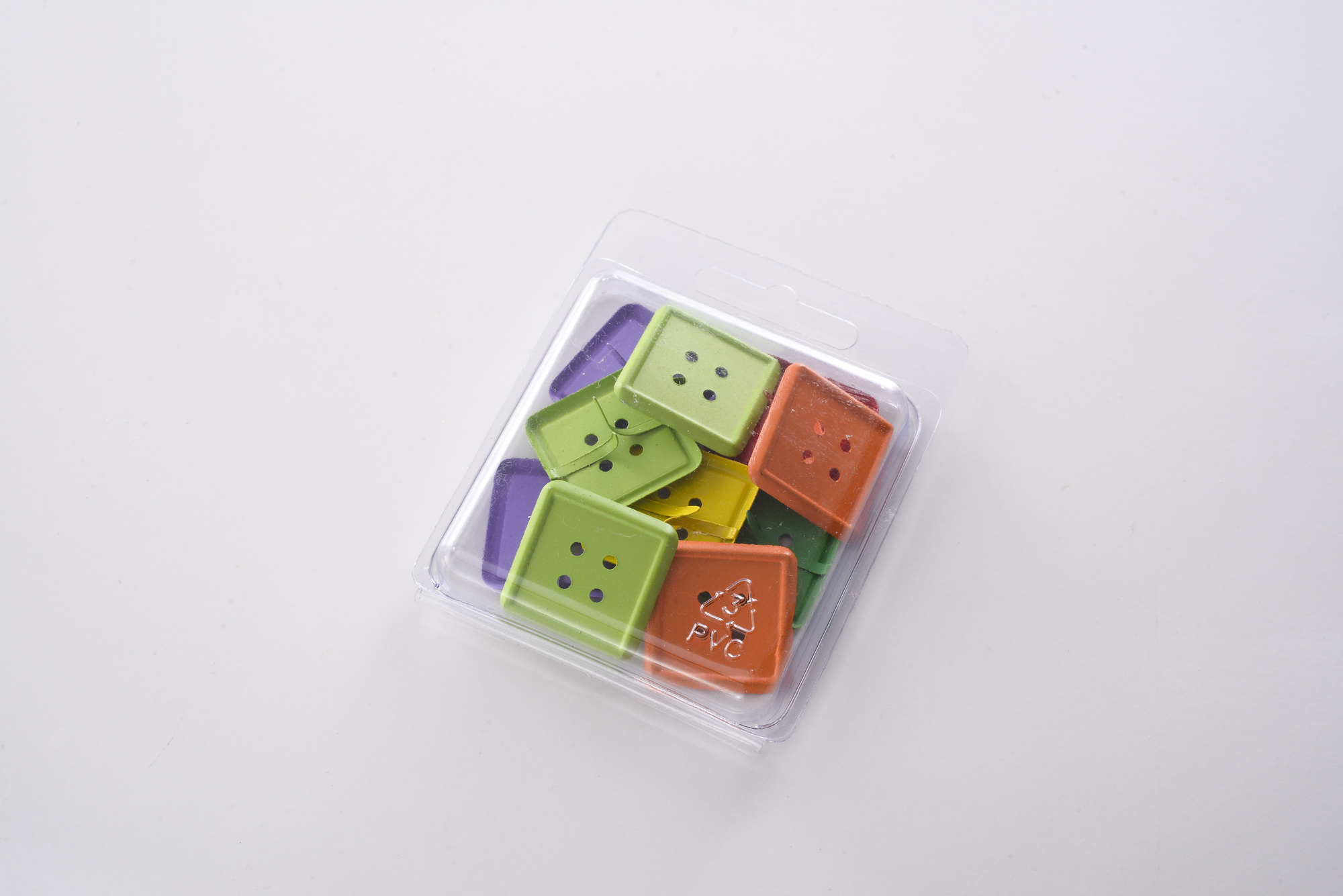 造型兩腳釘 | 方形釦子 (25 mm)  #T9003