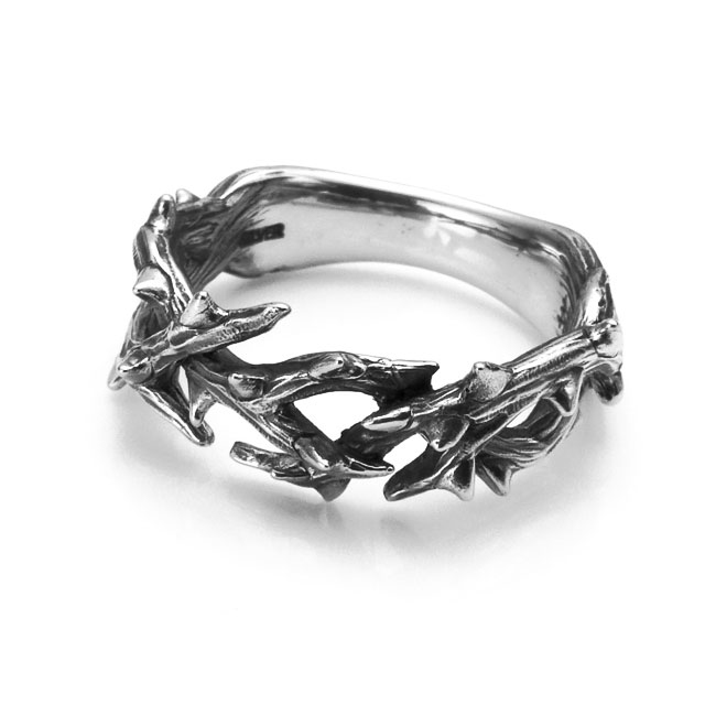 【Bloody Mary】Ramus荊棘 純銀戒指 S (BMR1214)