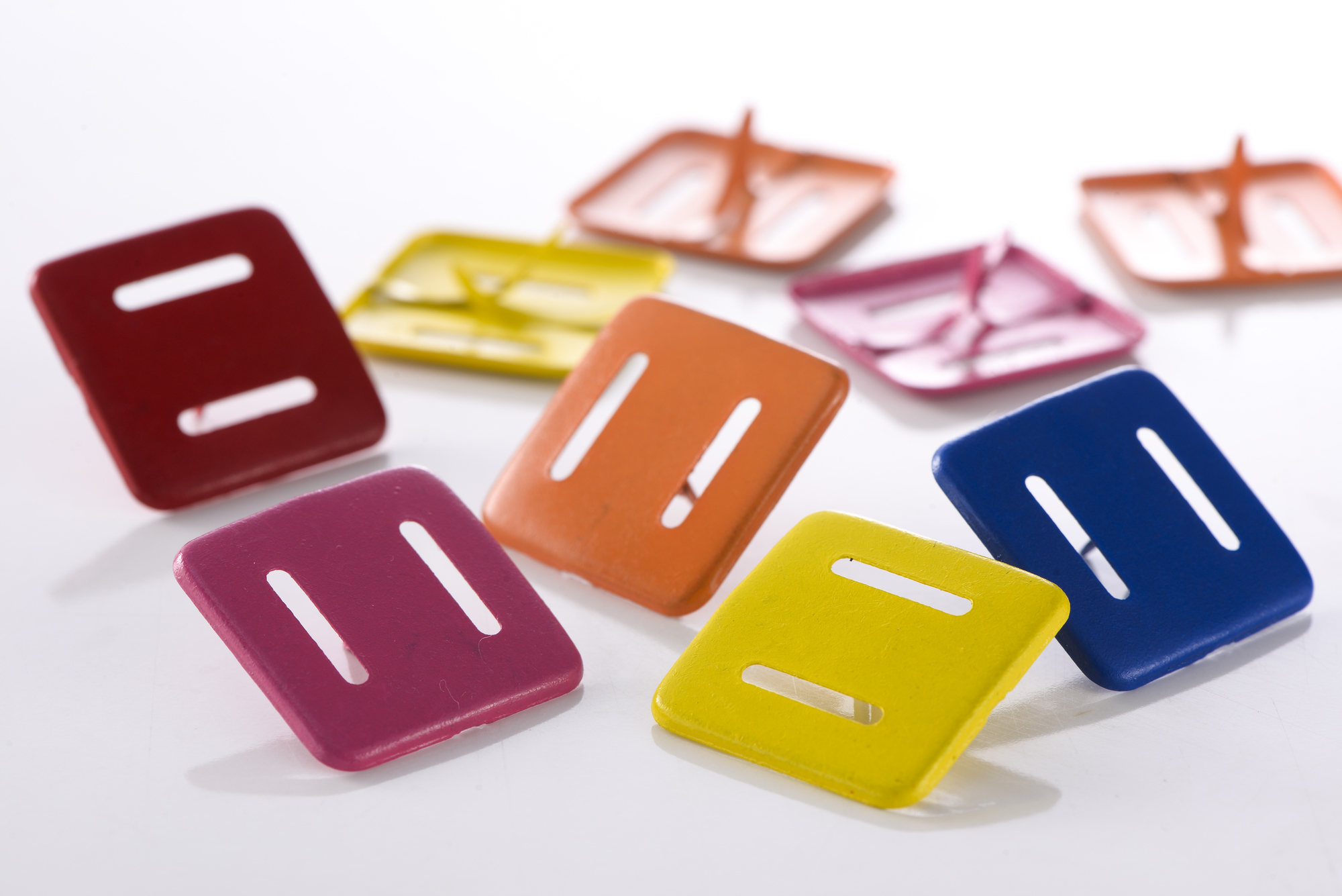 造型兩腳釘 | 方形緞帶釦 (25 mm) #T9003