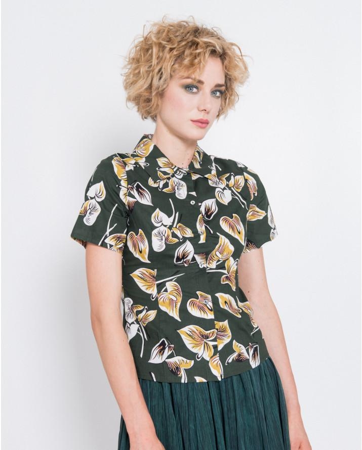 【silvian-heach】火鶴短袖襯衫