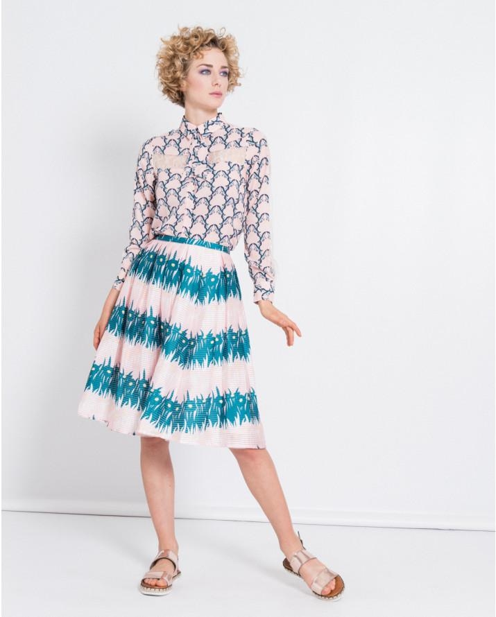 【silvian-heach】飛鳥領結長袖襯衫