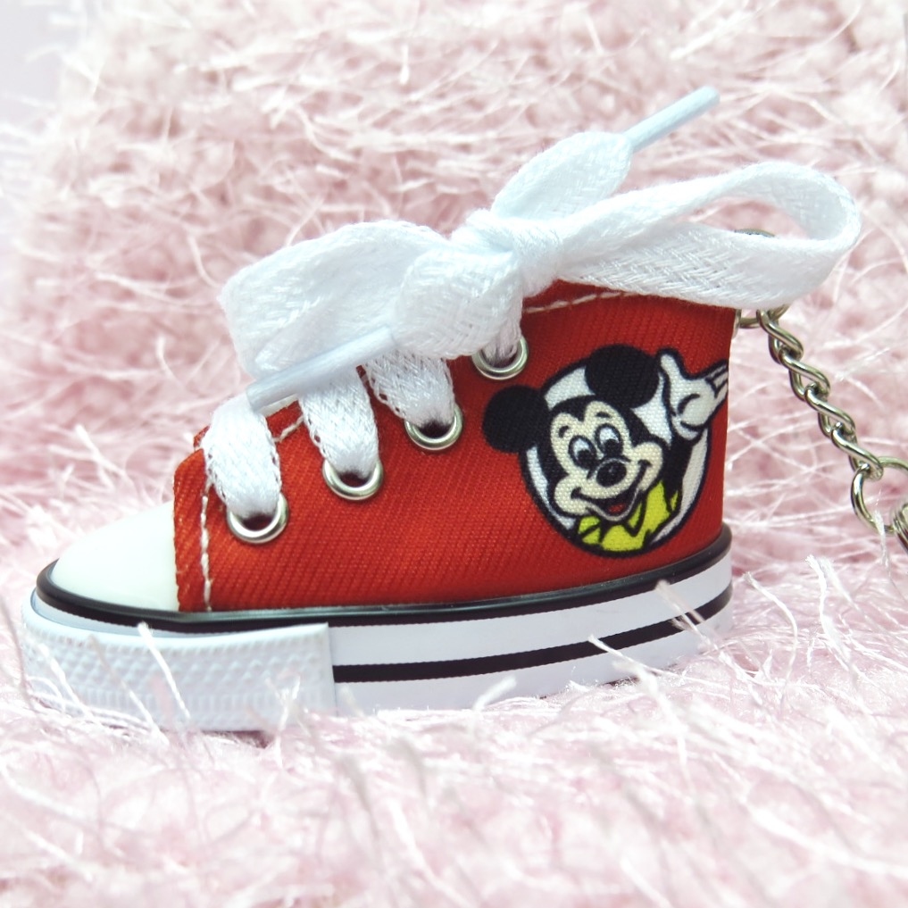迪士尼米奇老鼠運動鞋鎖匙扣