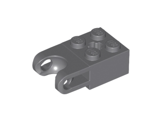 92013 Technic, Brick Modified 2 x 2 with Ball Receptacle Wide and Axle Hole