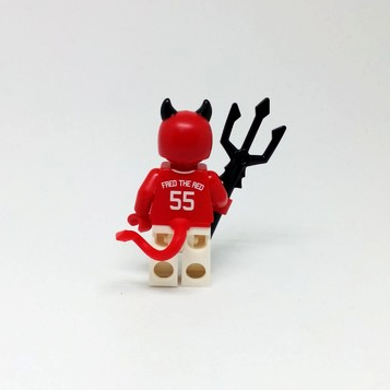 Lego custom Fred the Red