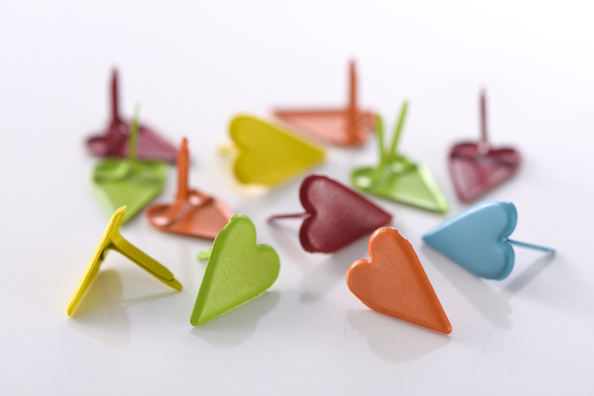 造型兩腳釘 | 愛心2 (10mm)  #T9003