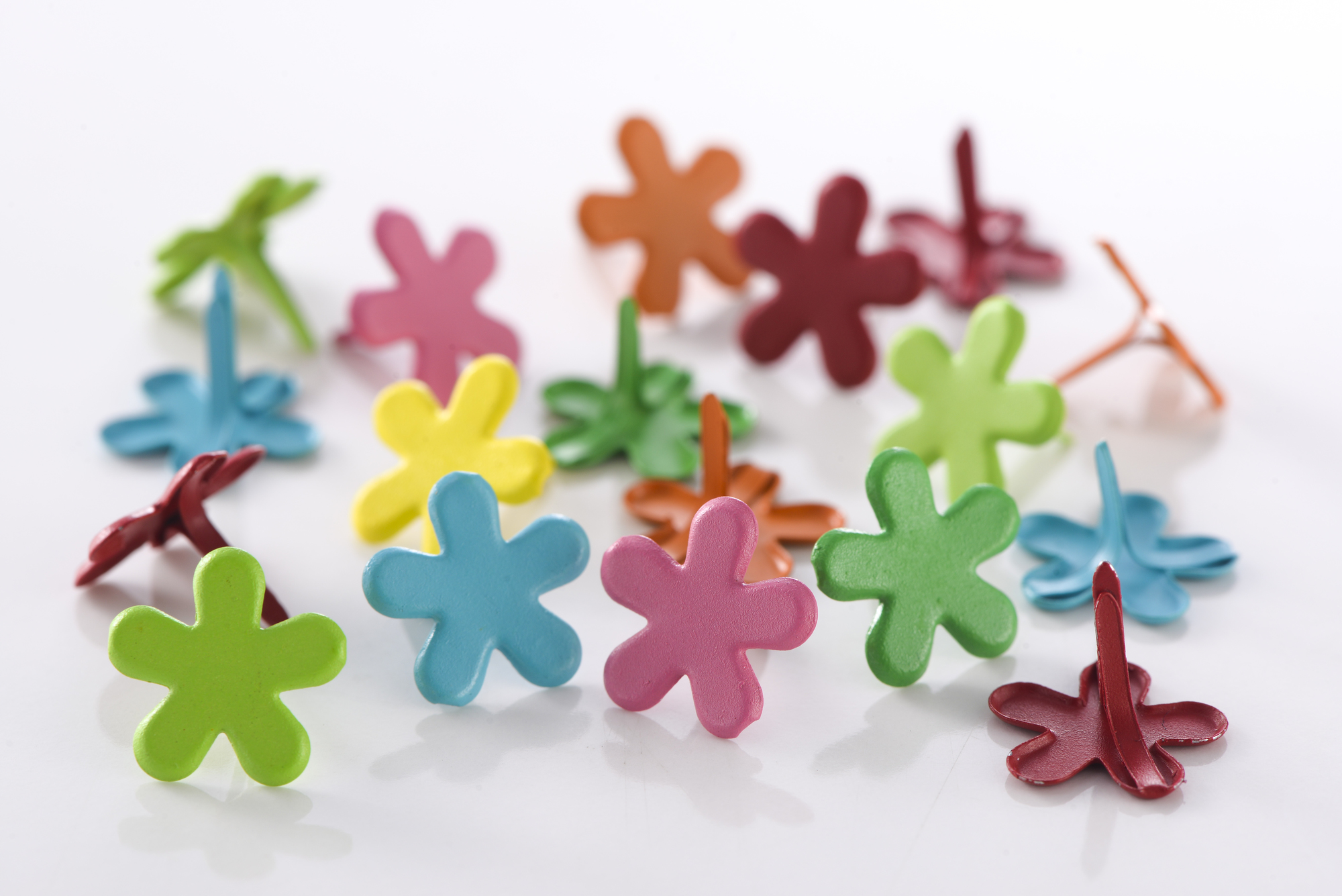 造型兩腳釘 | 小花1 (13mm)  #T9003