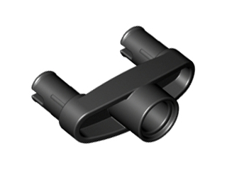 15461 Technic, Pin Connector 3L with 2 Pins and Center Hole