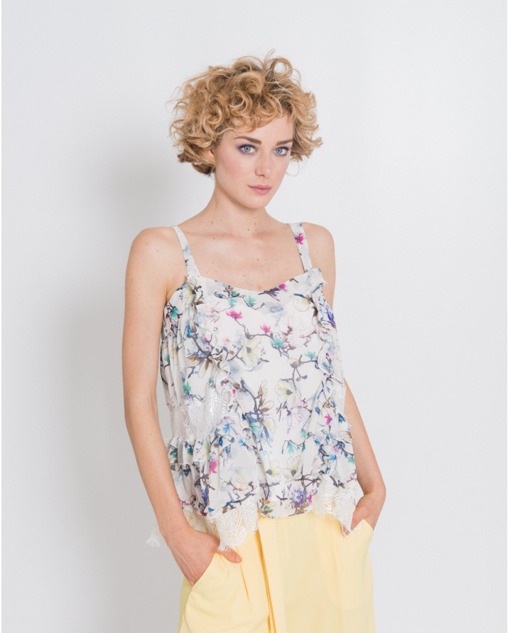 【silvian-heach】夏日花園細肩背心