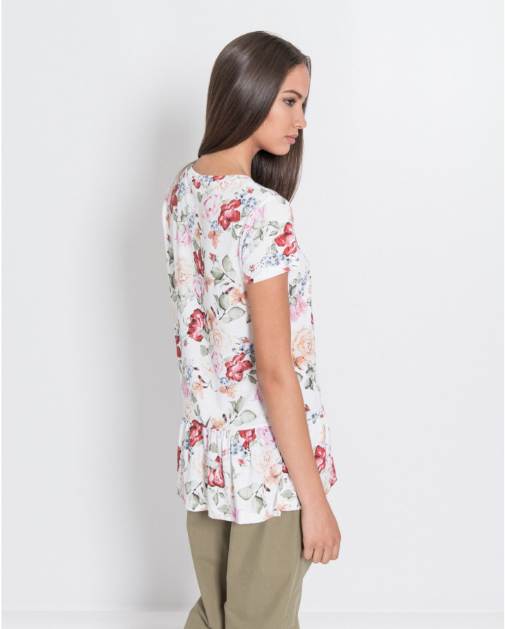 【silvian-heach】花園短袖長板T恤