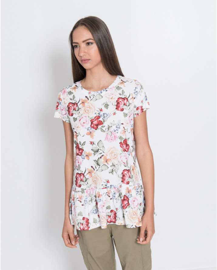 【silvian-heach】花園短袖長板T恤