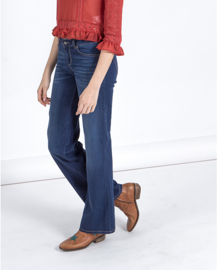 【silvian-heach】寬直筒牛仔褲