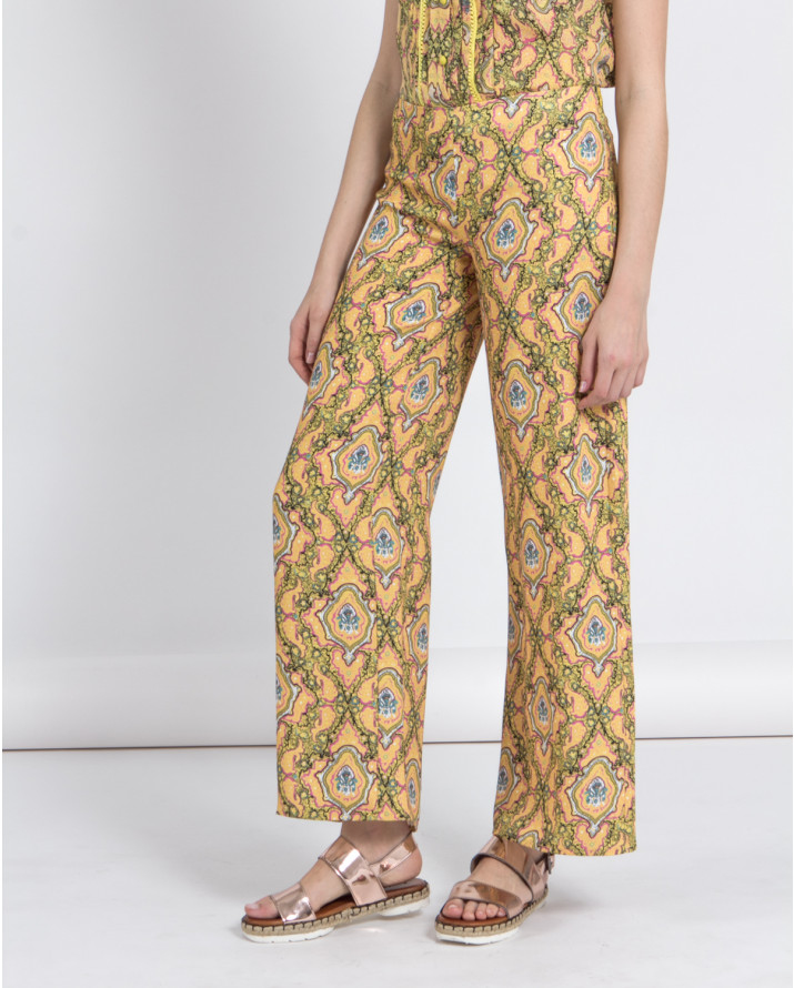 【silvian-heach】古典圖騰印花長褲