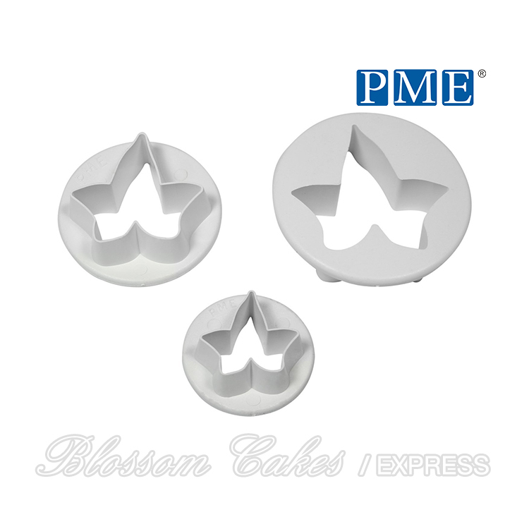 PME Ivy Leaf Cutters, S/M/L Sizes, Set of 3