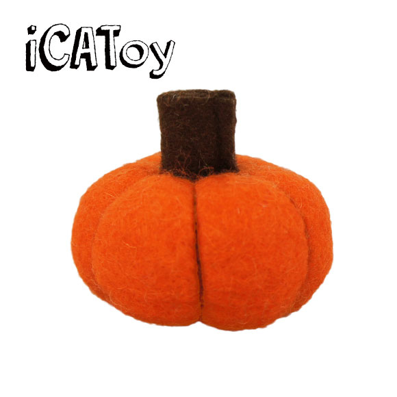 iCAT 南瓜毛氈玩具