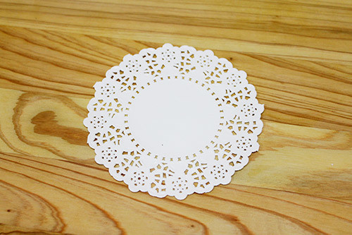 圓形花邊紙