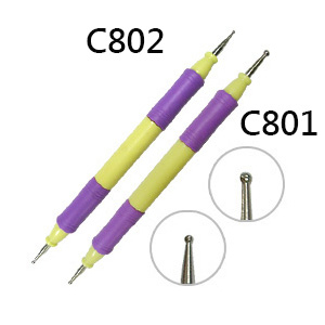 雙頭鐵筆(單支，雙頭)