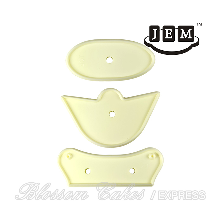 JEM Life Size Baby Bootee, Set of 3