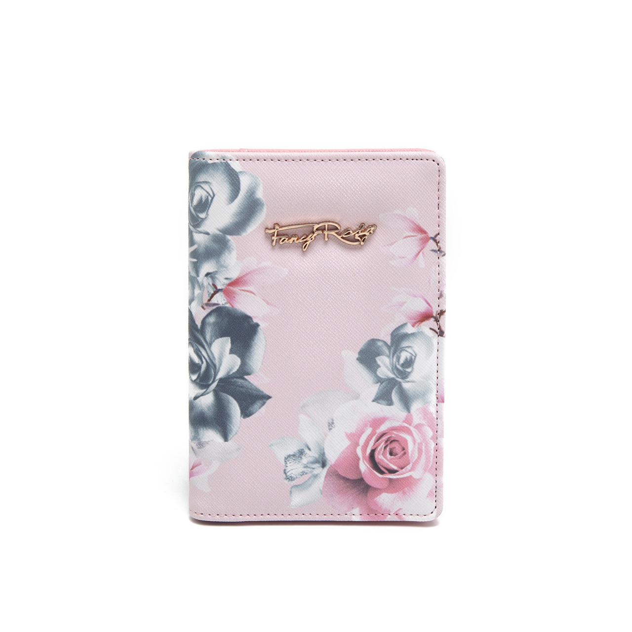 Floral Printed Passport Holder