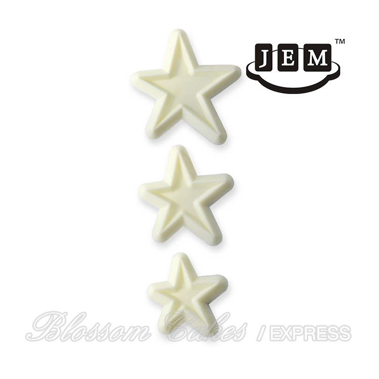 JEM Funky Star Cutters, Set of 3