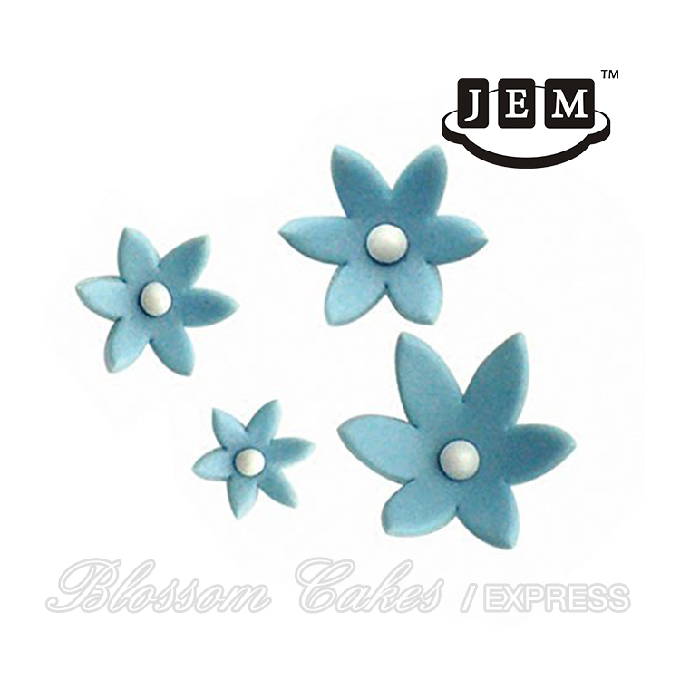 JEM 6-Petal Daisy Cutters, Set of 4
