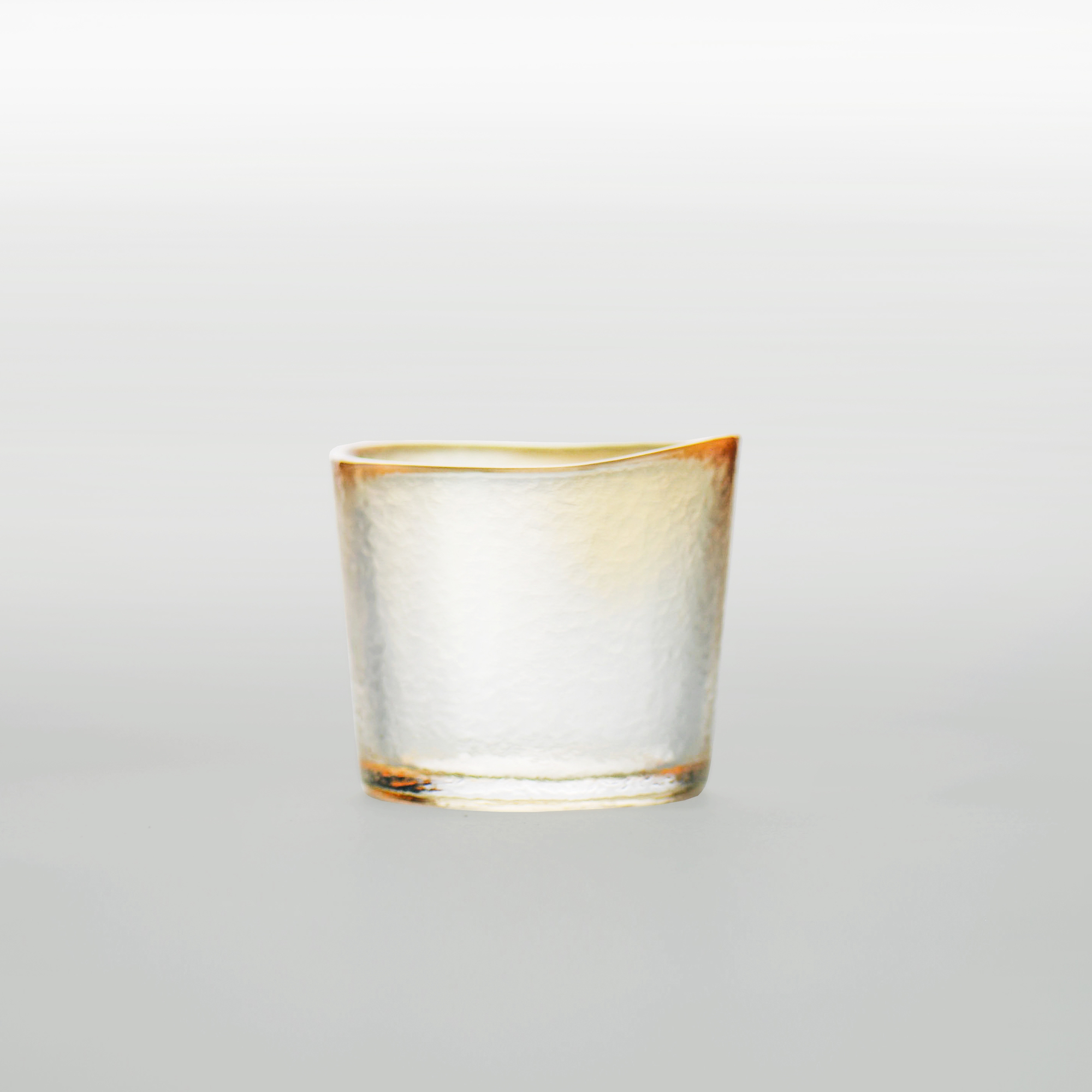 手感玻璃杯(矮)-琥珀黃