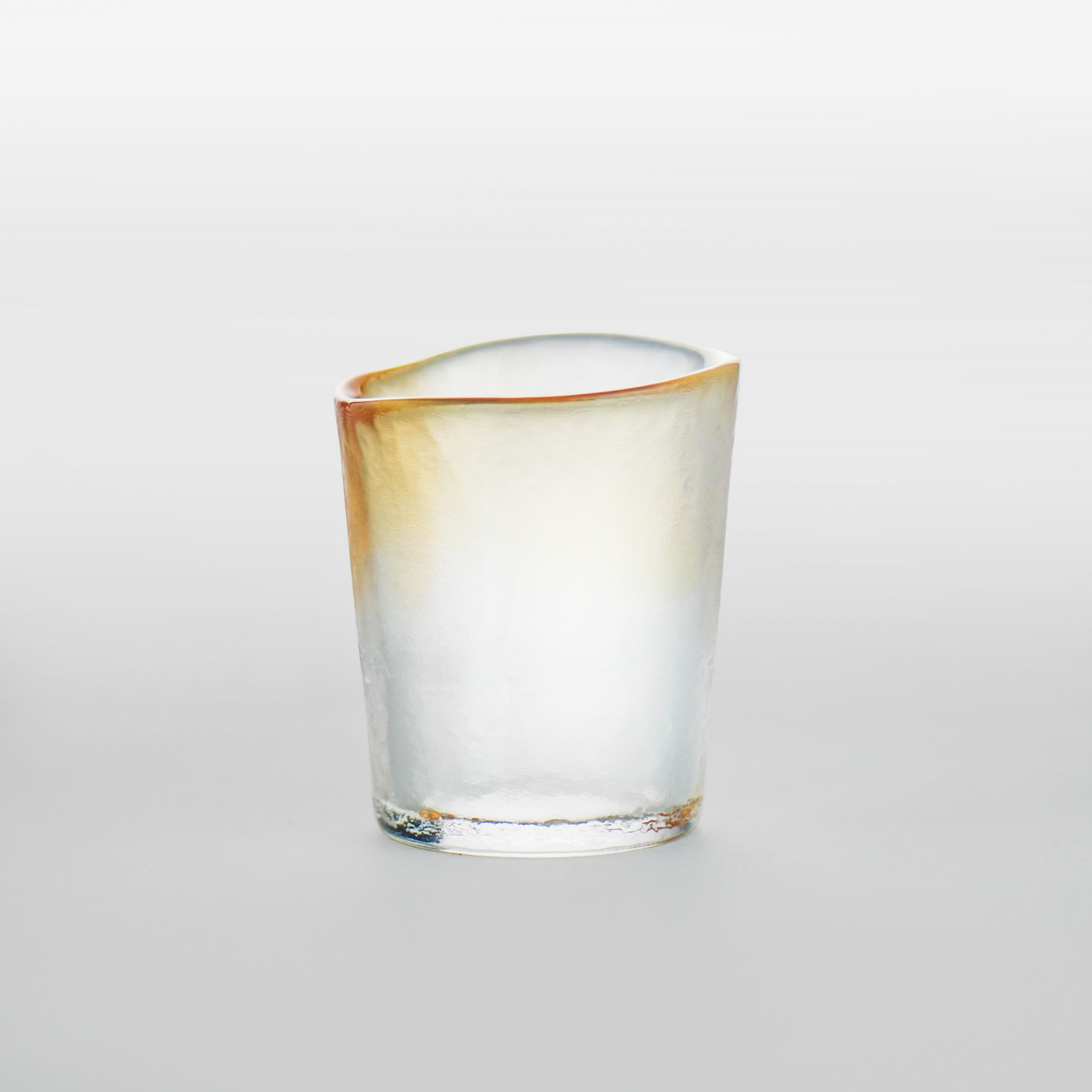 手感玻璃杯(中)-琥珀黃