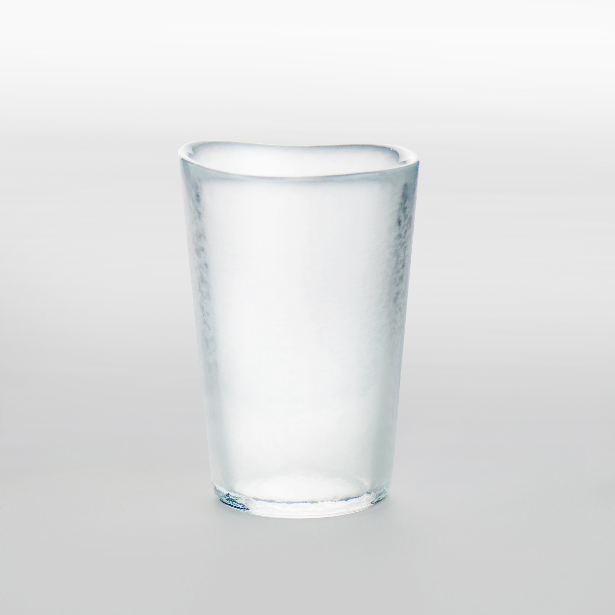 手感玻璃杯(高)-清透白