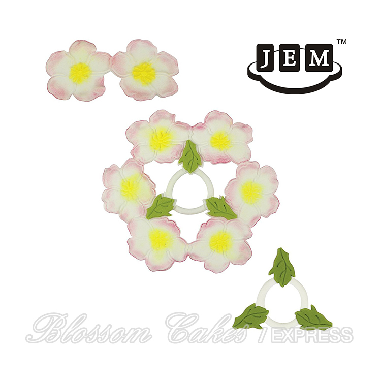 JEM Briar Rose Cutwork Embroidery Cutters, Set of 3