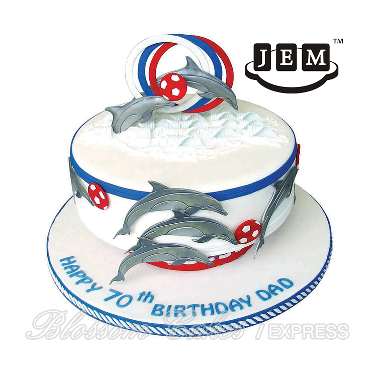 JEM Aquatic Action - Dolphin & Whale Cutters, Set of 3