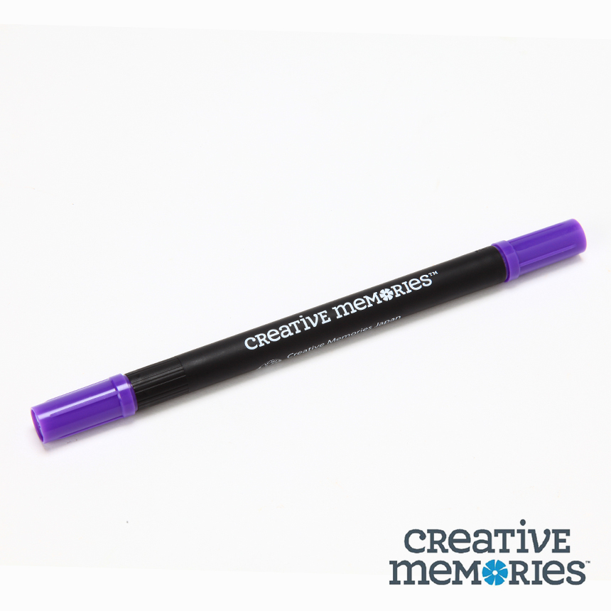 進口Creative Memories (CM) - 安全相本專用筆 | 雙頭紫色  #CM226800