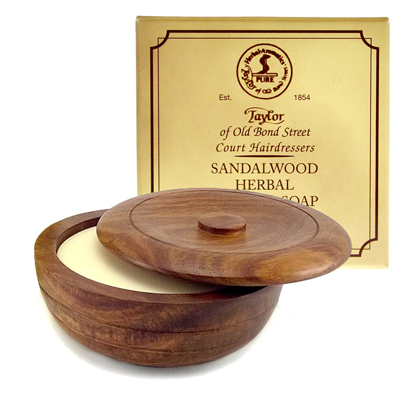 英國 Taylor of Old Bond Street 經典檀香 刮鬍皂 & 刮鬍碗