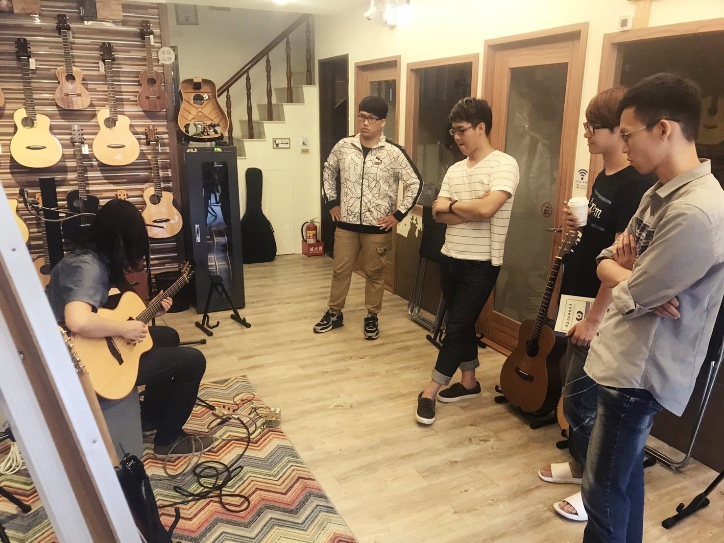 Aj Fender老師的淺談吉他即興講座-活動剪影