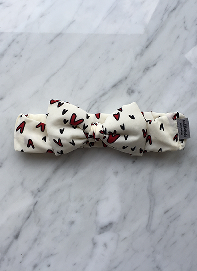 [現貨] TakkoBebeLOVE白色情人髮帶