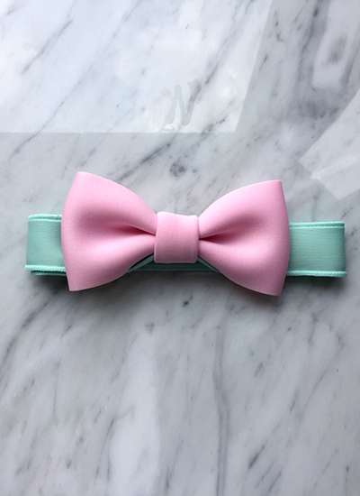 [現貨] TakkoBebe寶寶基本髮帶(粉紅色+薄荷)